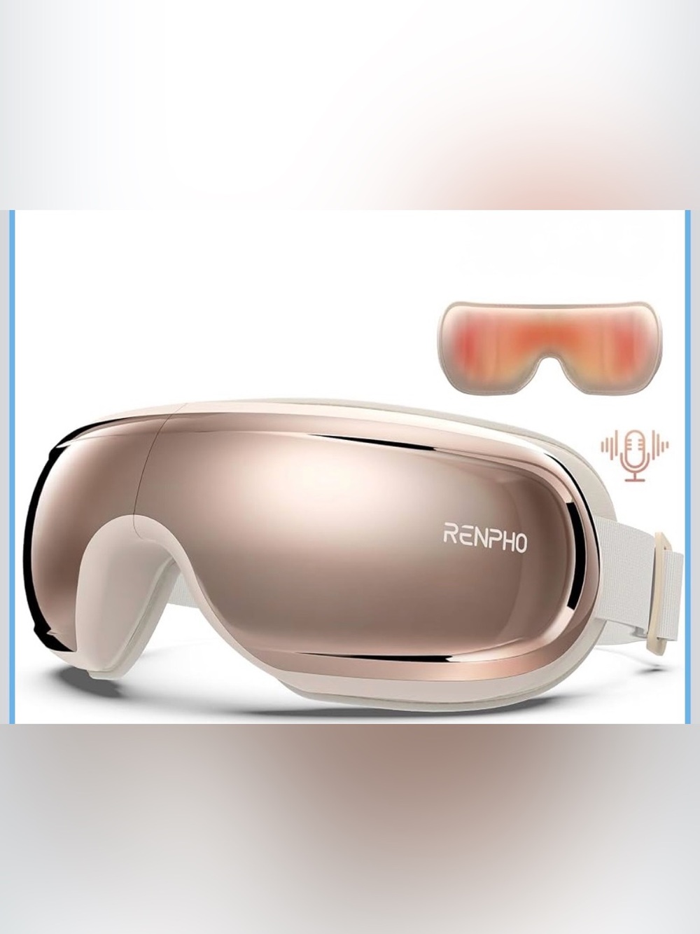 RENPHO Eyeris 3 Eye Massager Heat Compression Bluetooth NWOT - Picture 2 of 13